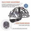 Skullerz 8968 Class C Lightweight Full Brim Hard Hat, Adjustable Venting, 6-pt Rachet Suspension, White,Ships in 1-3 Bus Days - Image 2