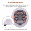 Skullerz 8986 6-Point Hard Hat Suspension Replacement, Gray, Ships in 1-3 Business Days - Image 3