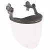 Skullerz 8994 Anti-Scratch/Anti-Fog Hard Hat Face Shield, Cap-Style/Safety Helmet Adapter, Clear Lens, Ships in 1-3 Bus Days