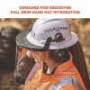 Skullerz 8995 Anti-Scratch and Anti-Fog Hard Hat Face Shield with Adapter for Full Brim, Clear Lens, Ships in 1-3 Bus Days - Image 2