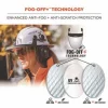 Skullerz 8995 Anti-Scratch and Anti-Fog Hard Hat Face Shield with Adapter for Full Brim, Clear Lens, Ships in 1-3 Bus Days - Image 3