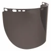 Skullerz 8998 Anti-Scratch/Anti-Fog Face Shield Replacement for Full Brim Hard Hat, Smoke Lens, Ships in 1-3 Business Days