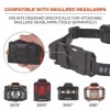 Skullerz 8979 Headband Light Mount with Silicone Strap, Ships in 1-3 Business Days - Image 3
