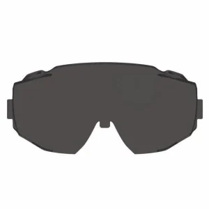Skullerz MODI OTG Anti-Scratch and Enhanced Anti-Fog Safety Goggles Replacement Lens, Smoke, Ships in 1-3 Business Days