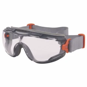 Skullerz ARKYN Anti-Scratch and Enhanced Anti-Fog Safety Goggles with Neoprene Strap, Clear, Ships in 1-3 Business Days