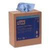 Industrial Paper Wiper, 4-Ply, 8.54 x 16.5, Unscented, Blue, 90 Towels/Box, 10 Boxes/Carton - Image 2
