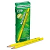 Ticonderoga Beginners Woodcase Pencil With Microban Protection, Hb (#2), Black Lead, Yellow Barrel, Dozen - Image 2