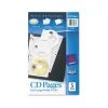 Two-Sided CD Organizer Sheets for Three-Ring Binder, 4 Disc Capacity, Clear, 5/Pack - Image 2