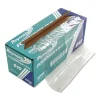 Pvc Film Roll With Cutter Box, 12″ X 2,000 Ft, Clear