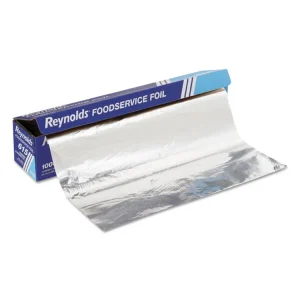 Standard Aluminum Foil Roll, 18″ X 1,000 Ft, Silver