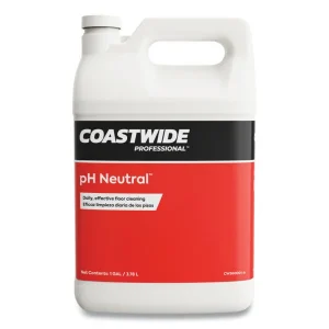 Ph Neutral Daily Floor Cleaner Concentrate, Strawberry Scent, 1 Gal Bottle, 4/carton