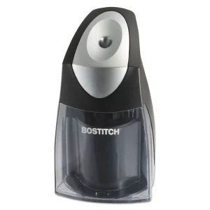 Quietsharp Executive Vertical Electric Pencil Sharpener, Ac-Powered, 5.88 X 3.69 X 6.4, Black