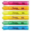 Tank Style Highlighters With Open-Stock Box, Assorted Ink Colors, Chisel Tip, Assorted Barrel Colors, Dozen - Image 2