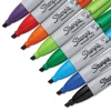 Chisel Tip Permanent Marker, Medium Chisel Tip, Assorted Colors, 8/set - Image 2