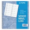Voice Mail Message Book, One-Part (No Copies), 4 x 1.14, 14 Forms/Sheet, 1,400 Forms Total - Image 2