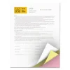 Revolution Carbonless 4-Part Paper, 8.5 x 11, White/Canary/Pink/Goldenrod, 5,000/Carton