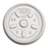 Plastic Lids, Fits 8 Oz To 10 Oz Hot/cold Foam Cups, Vented, White, 100/pack, 10 Packs/carton