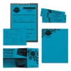 Color Paper, 24 lb Bond Weight, 8.5 x 11, Celestial Blue, 500 Sheets/Ream - Image 3