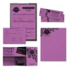 Color Paper, 24 lb Bond Weight, 8.5 x 11, Planetary Purple, 500 Sheets/Ream - Image 3