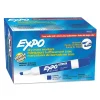 Low-Odor Dry-Erase Marker, Broad Chisel Tip, Blue, Dozen