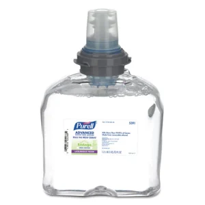Advanced Hand Sanitizer TFX Refill, Foam, 1,200 mL, Unscented, 2/Carton