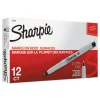Ultra Fine Tip Permanent Marker, Ultra-Fine Needle Tip, Black, Dozen - Image 2