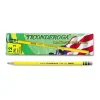 Pencils, H (#3), Black Lead, Yellow Barrel, Dozen - Image 2