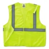 GloWear 8215BA Type R Class 2 Econo Breakaway Mesh Safety Vest, Small to Medium, Lime, Ships in 1-3 Business Days - Image 3