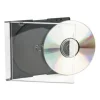 Cd/dvd Slim Jewel Cases, Clear/black, 50/pack - Image 3