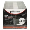 Cd/dvd Slim Jewel Cases, Clear/black, 50/pack - Image 2