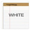 “The Legal Pad” Plus Ruled Perforated Pads With 40 Pt. Back, Wide/legal Rule, 50 White 8.5 X 14 Sheets, Dozen - Image 2