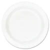 Concorde Foam Plate, 9″ Dia, White, 125/pack, 4 Packs/carton