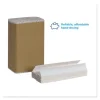 Pacific Blue Basic C-Fold Paper Towel, 1-Ply, 10.1 x 12.7, White, 240/Pack, 10 Packs/Carton - Image 2