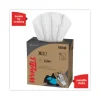 X80 Cloths, HYDROKNIT, POP-UP Box, 8.34 x 16.8, White, 80/Box, 5 Boxes/Carton - Image 2