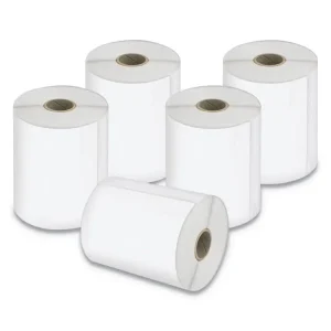LW Extra-Large Shipping Labels, 4″ x 6″, White, 220 Labels/Roll, 5 Rolls/Pack