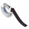 Self-Adhesive Glossy Labeling Tape for Embossers, 0.37″ x 9.8 ft Roll, Black