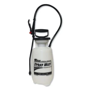Chemical Resistant Tank Sprayer, 3 gal, 0.63" x 30" Hose, White