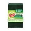 Heavy-Duty Scouring Pad, 3.8 X 6, Green, 5/carton