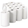 Pacific Blue Basic Nonperforated Paper Towels, 1-Ply, 7.88″ x 350 ft, White, 12 Rolls/Carton - Image 2
