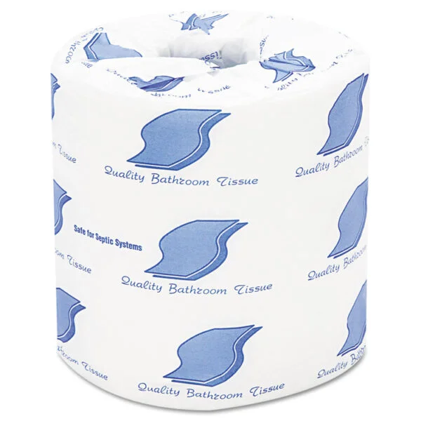Bath Tissue, Septic Safe, 2-Ply, White, 420 Sheets/roll, 96 Rolls/carton
