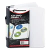 Cd/dvd Three-Ring Refillable Binder, Holds 90 Discs, Midnight Blue/clear - Image 2