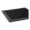 Super-Soaker Wiper Mat With Gripper Bottom, Polypropylene, 36 X 120, Charcoal - Image 2