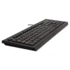 Keyboard For Life Slim Spill-Safe Keyboard, 104 Keys, Black - Image 2