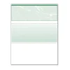 Standard Security Check, 11 Features, 8.5 X 11, Green Marble Top, 500/ream - Image 2