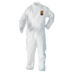 A40 Elastic-Cuff And Ankles Coveralls, 3x-Large, White, 25/carton