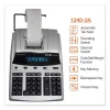 1240-3a Antimicrobial Printing Calculator, Black/red Print, 4.5 Lines/sec - Image 3