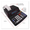 El2196bl Two-Color Printing Calculator, Black/red Print, 3.7 Lines/sec - Image 2