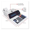 El1197piii Two-Color Printing Desktop Calculator, Black/red Print, 4.5 Lines/sec - Image 3