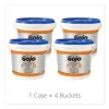 FAST TOWELS Hand Cleaning Towels, 7.75 x 11, Fresh Citrus, Blue, 130/Bucket, 4 Buckets/Carton - Image 2