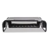 Metal Art Organizer 5 Monitor, 18″ X 11.8″ X 5.1″, Black, Supports 30 Lbs